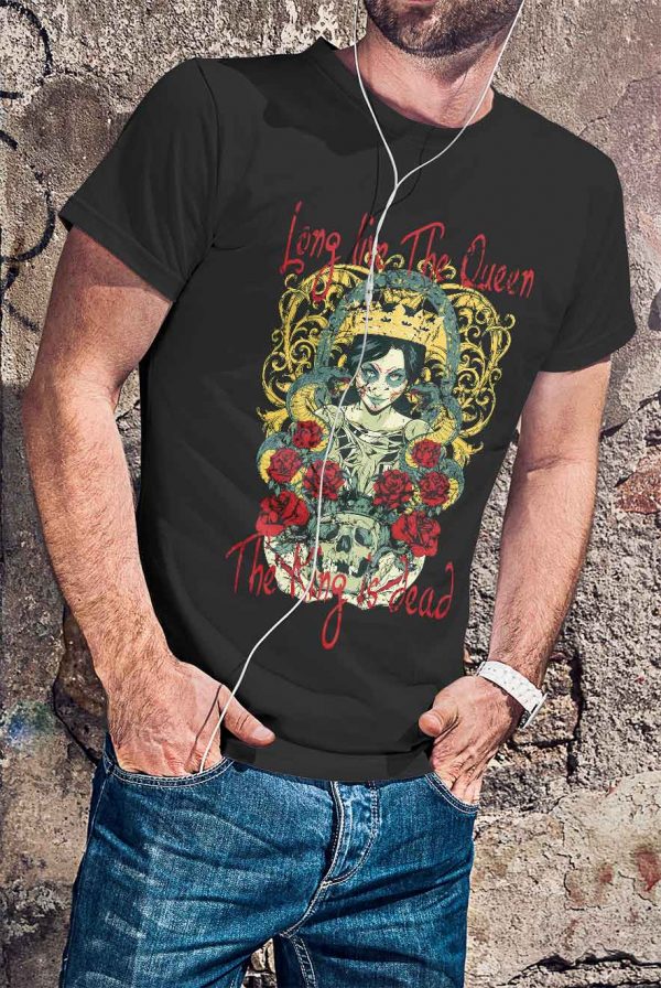 Camiseta Long live the queen