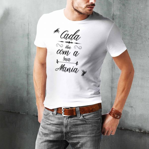Camiseta Cada um com a sua mania - Image 3