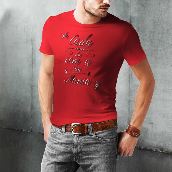 Camiseta Cada um com a sua mania - Image 5