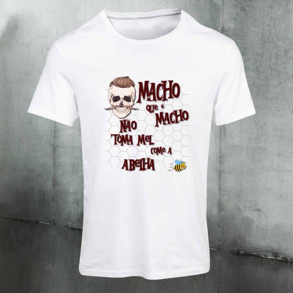 Camiseta Frases: Macho que é macho... - Image 2