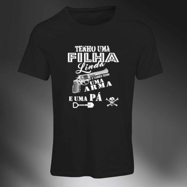 Camiseta Tenho uma filha linda... - Image 4