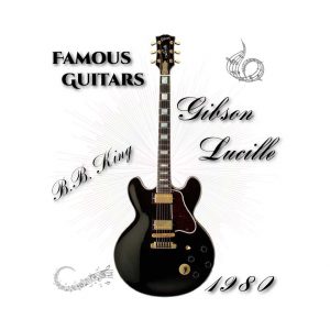 Camiseta Série Famous Guitar – Lucille