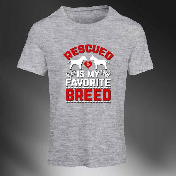 Camiseta Rescued Dog - Image 5